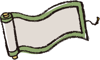 巻物のイラスト